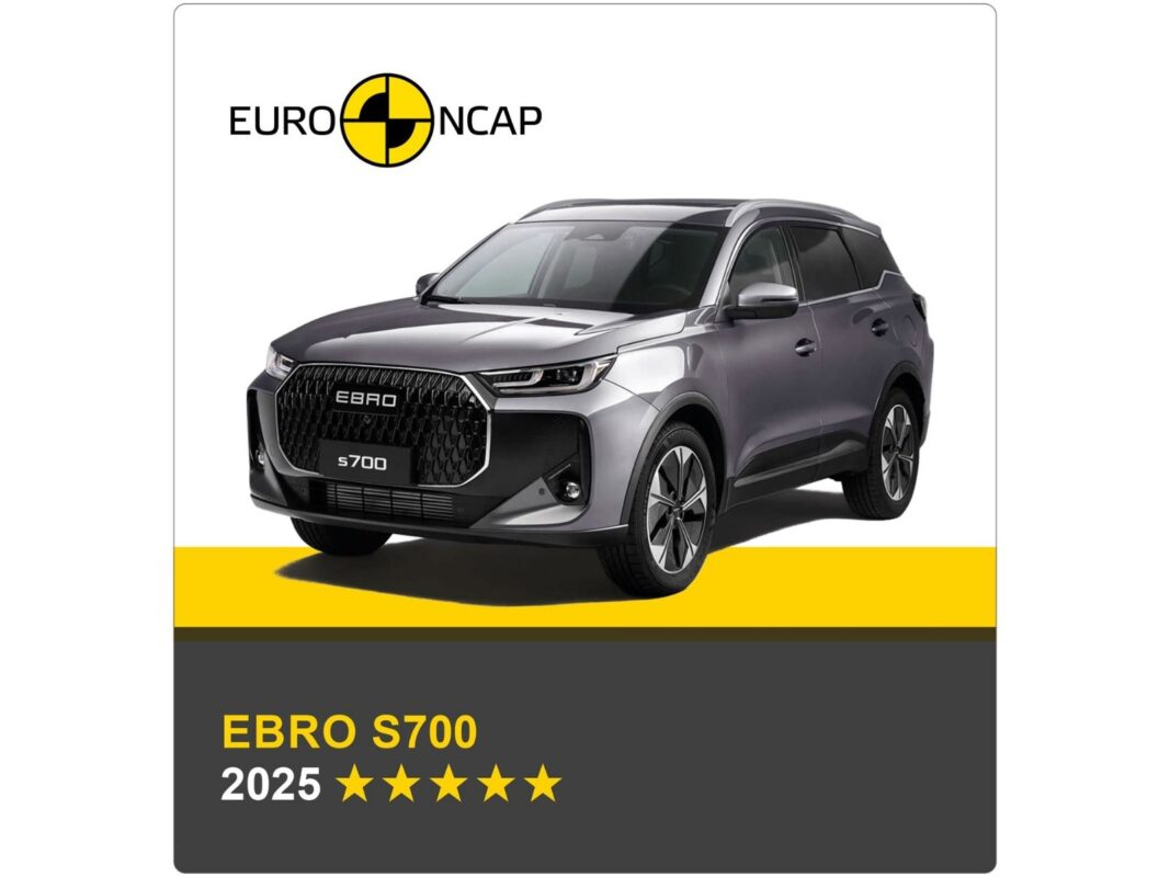 EBRO S800 y EBRO S700 Euro NCAP 2025