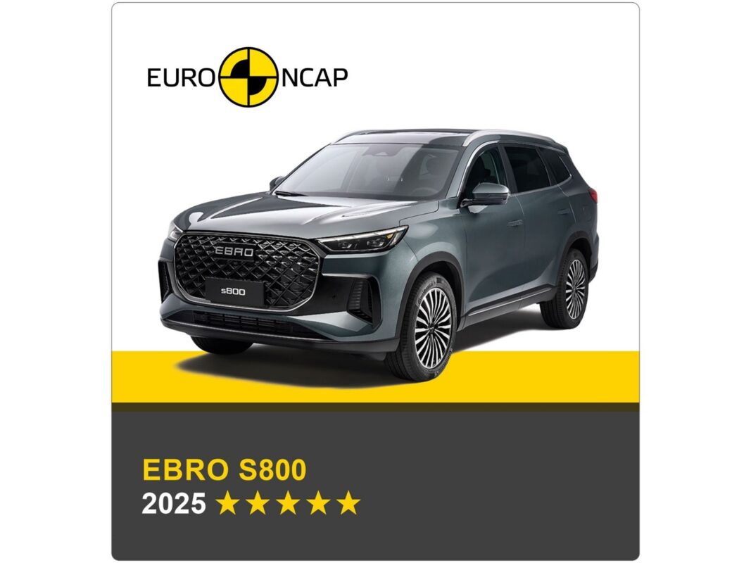 EBRO S800 y EBRO S700 Euro NCAP 2025